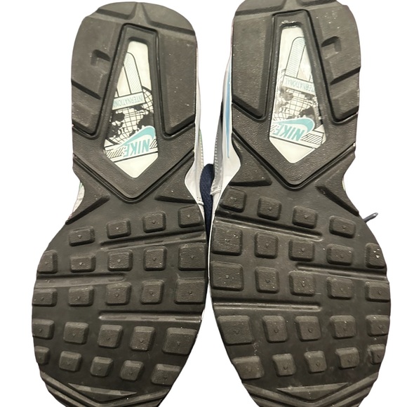 2015 Nike Air Max ST Women’s Sz 8 705003-400 Mid Nvy/Td Bl/Wlf Grey/Blk - Picture 8 of 10